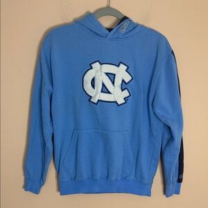Colosseum Light Blue Crewneck Sweatshirt with White NC Logo